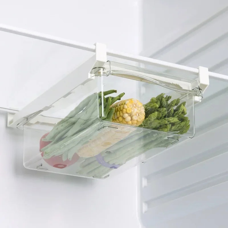 Hanging Pull Out Fridge Drawer - đánh giá và giá Food Storage With Dividers