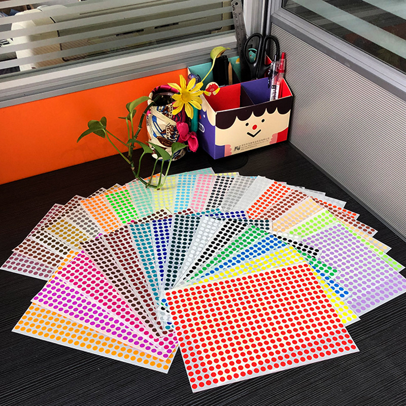 16 Color Label Dot Stickers Se - đánh giá và giá Food Storage Labels