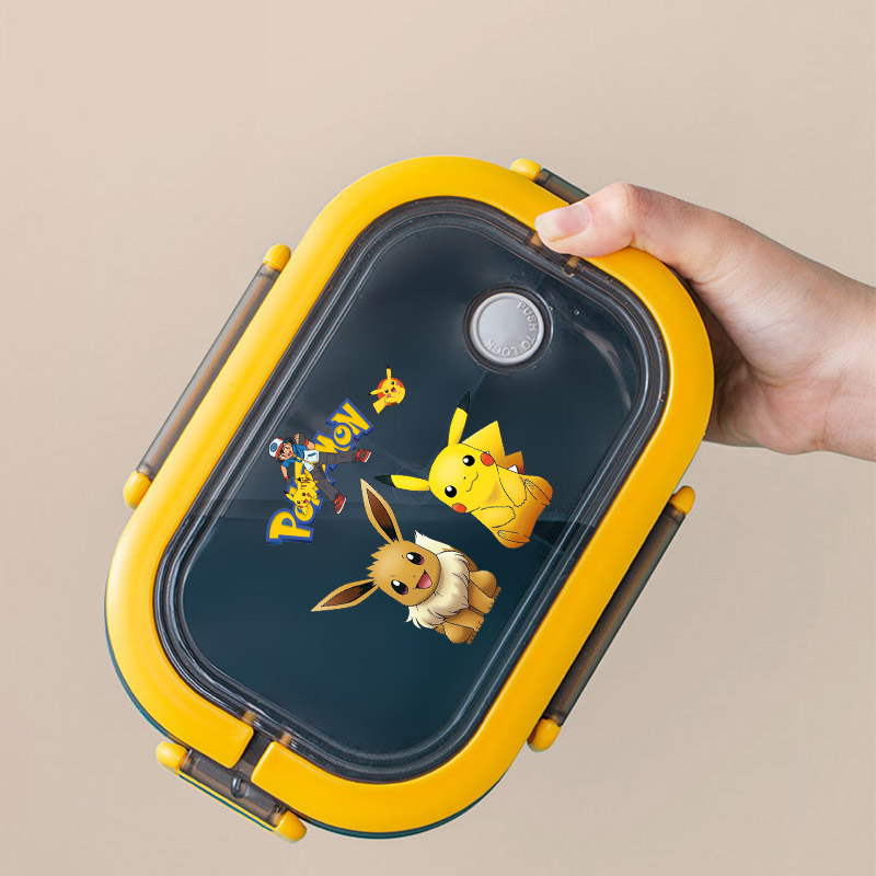 Anime Cartoon Lunch Box Pok É  - đánh giá và giá Food Storage With Dividers