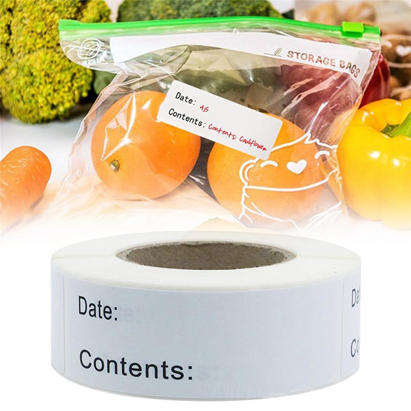 Self-Adhesive Removable Food S - đánh giá và giá Food Storage Labels