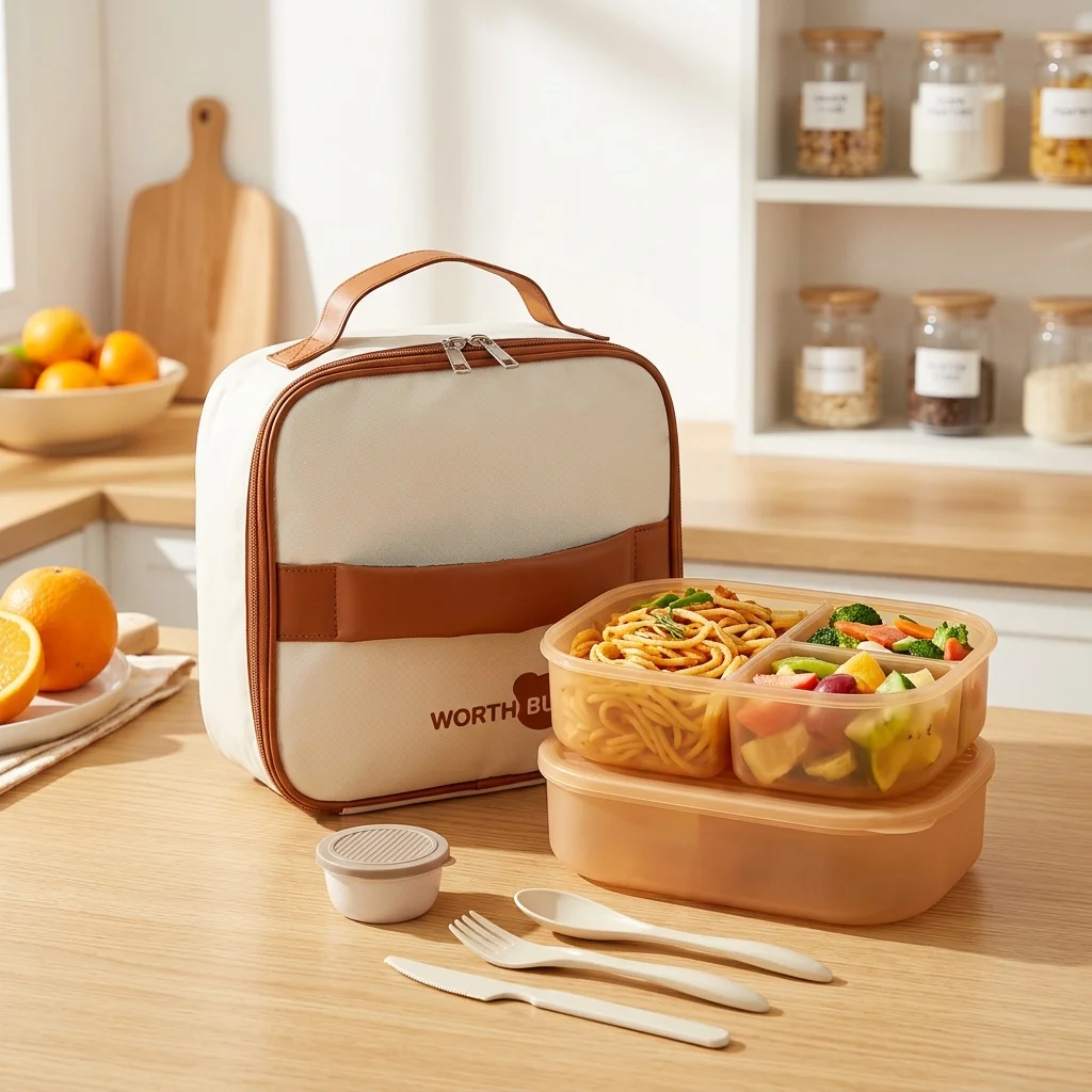 Detachable Plastic Bento Box M - đánh giá và giá Food Storage With Dividers