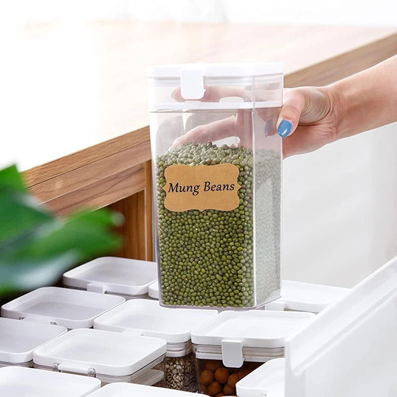 Self-adhesive Labels Spice Jar - đánh giá và giá Food Storage Labels