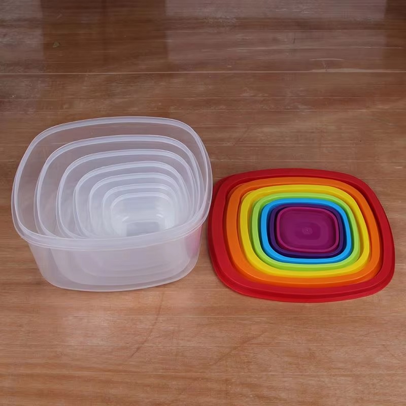 Rainbow 7pcs Food Container Pl - đánh giá và giá Food Storage Containers