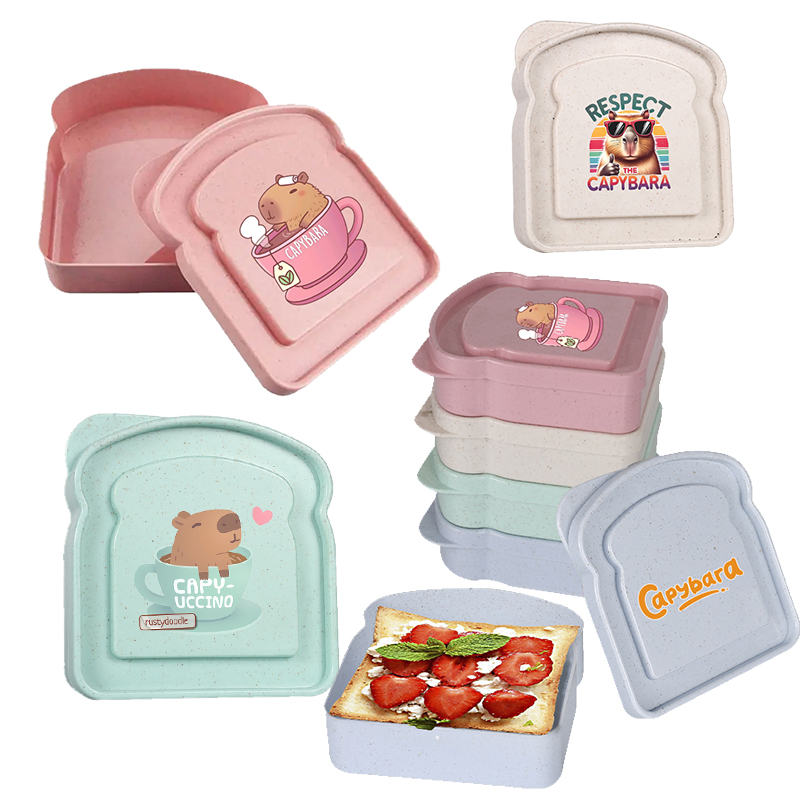 Capybara Sandwich Food Storage - đánh giá và giá Food Storage With Dividers