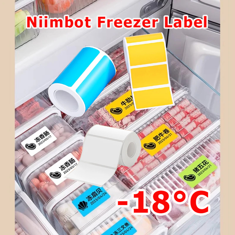 NIIMBOT B1/B21/B31/B203/B3S Fr - đánh giá và giá Food Storage Labels