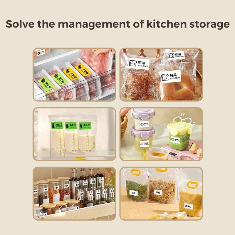 NIIMBOT B1/B21/B31/B203/B3S Fr - đánh giá và giá Food Storage Labels