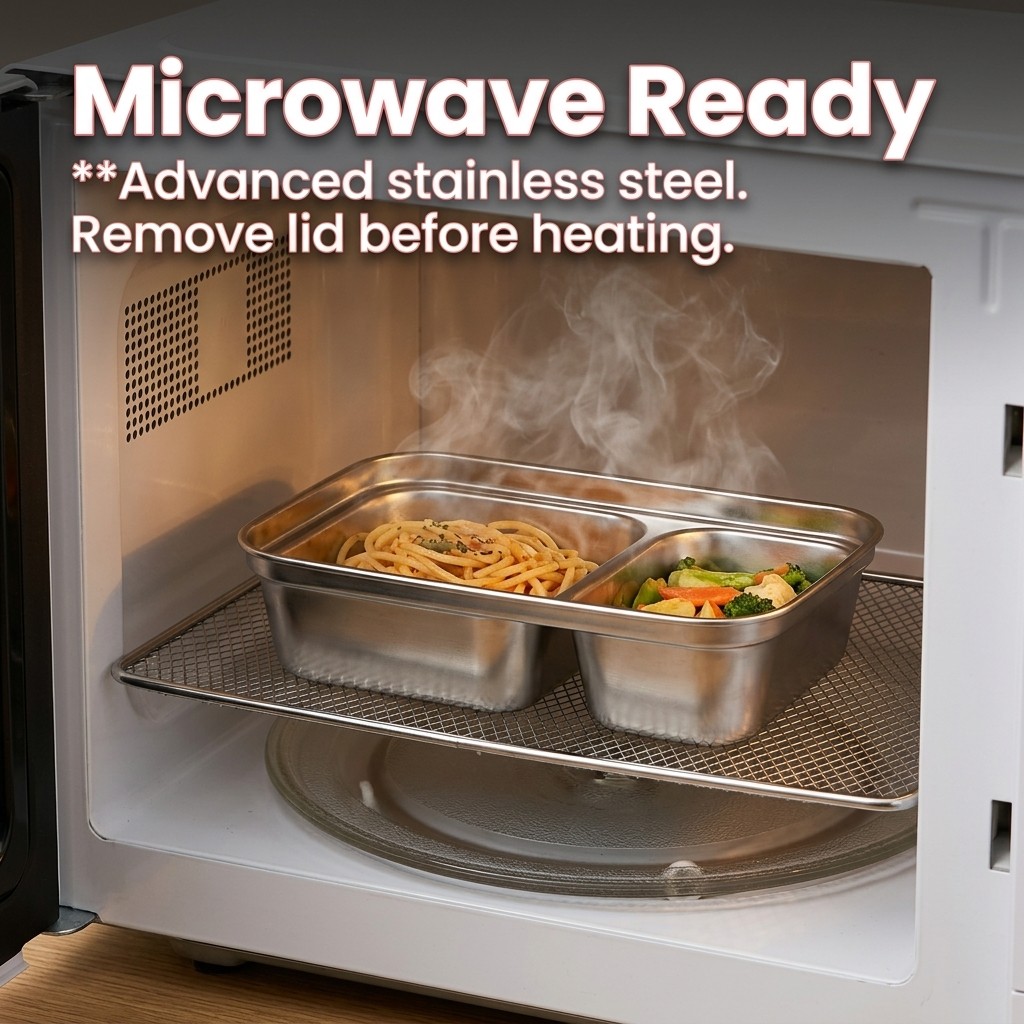 Microwave Safe 304 Stainless S - đánh giá và giá Food Storage Oven Safe