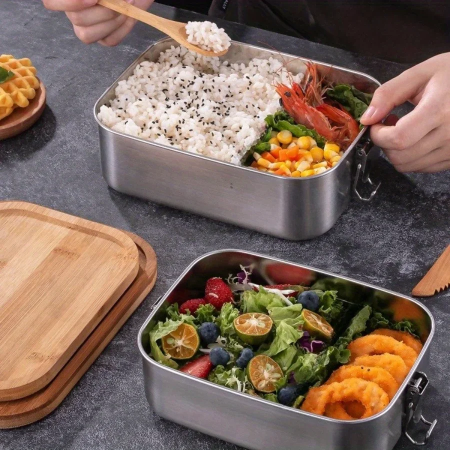 New 304 Stainless Steel Bamboo - đánh giá và giá Food Storage Oven Safe