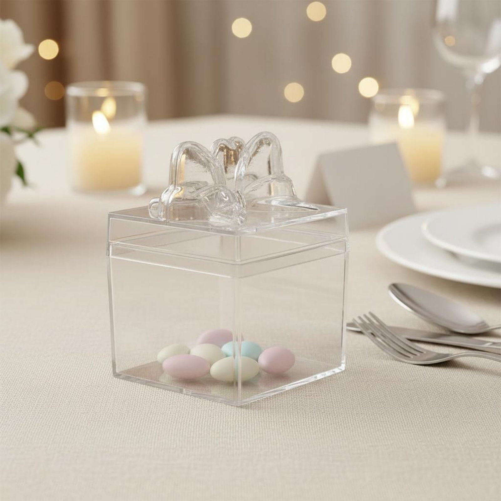 Clear Plastic Candy Box with R - đánh giá và giá Food Storage Containers