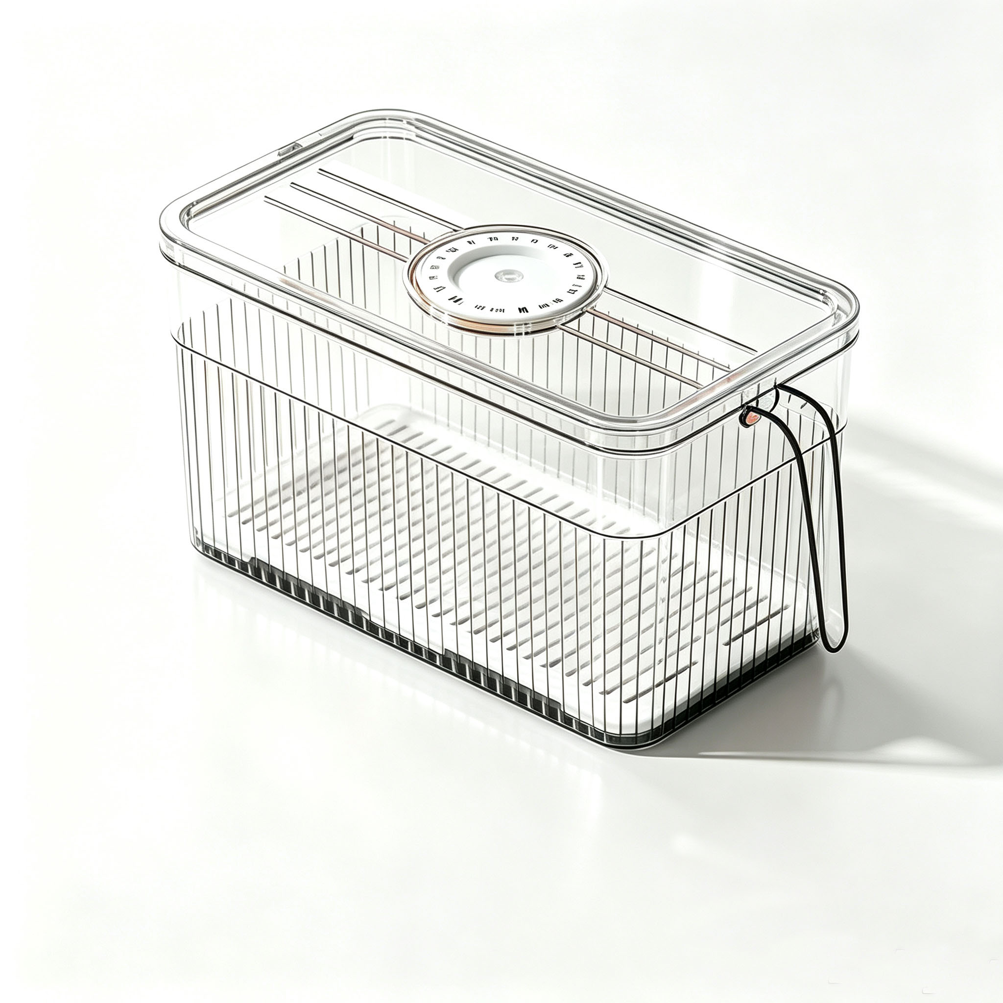 Refrigerator Storage Box with  - đánh giá và giá Food Storage With Dividers