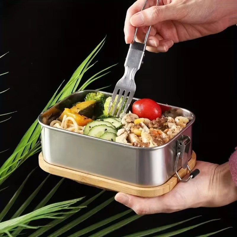Durable 304 Stainless Steel Lu - đánh giá và giá Food Storage Meals