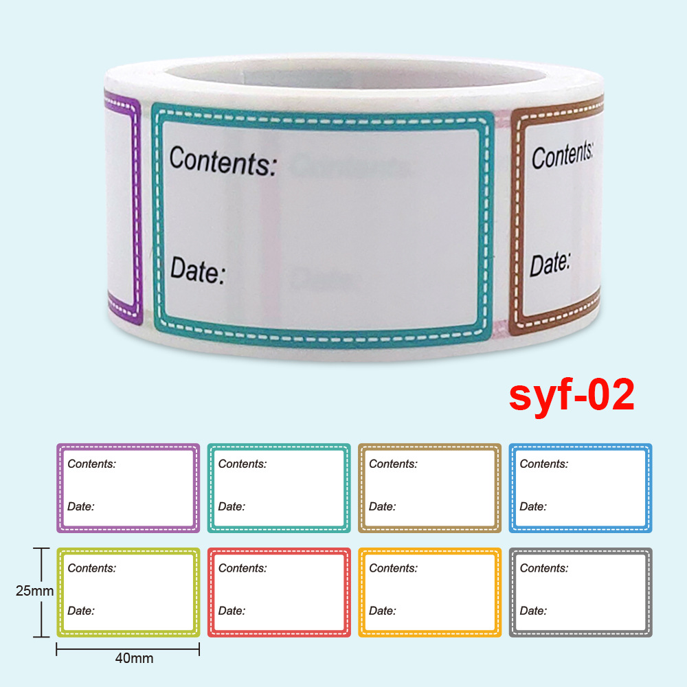 Safe Date Food catalog Storage - đánh giá và giá Food Storage Labels