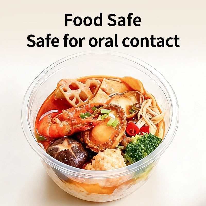 Disposable Plastic Bowls Trans - đánh giá và giá Food Storage Meals
