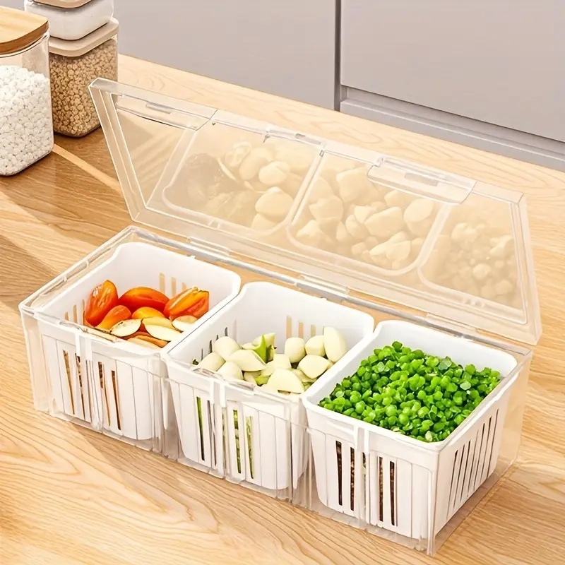 1pc Compartment Food Storage C - đánh giá và giá Food Storage With Dividers
