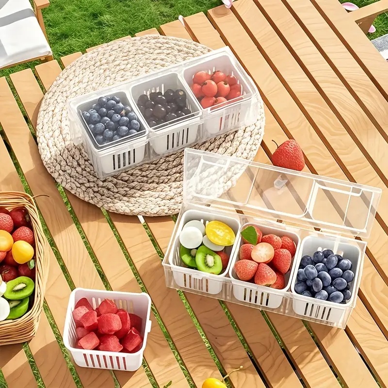 1pc Compartment Food Storage C - đánh giá và giá Food Storage With Dividers