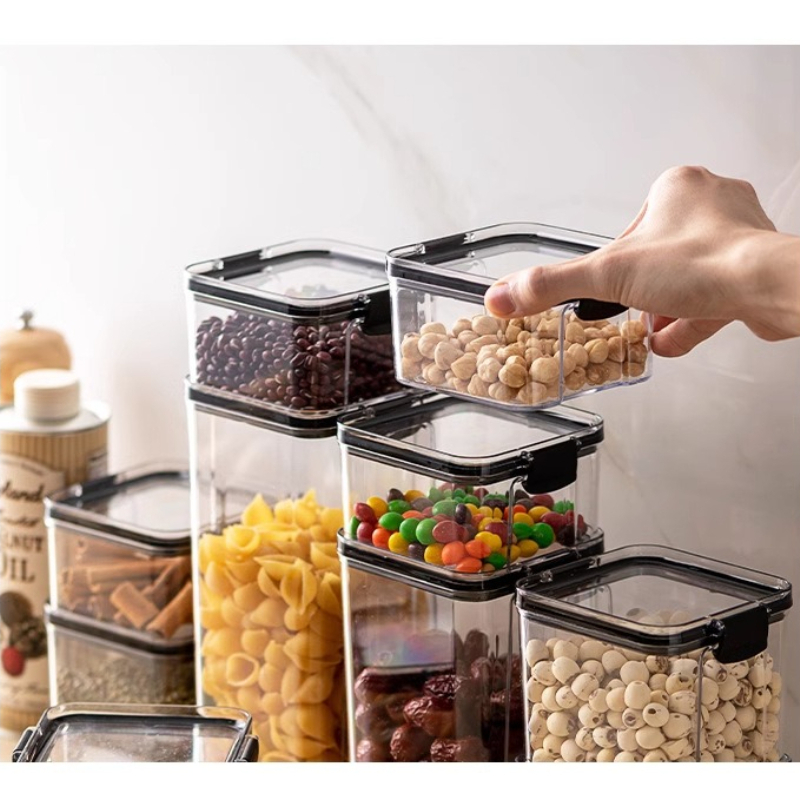 1PC Square Thickened Clear Pla - đánh giá và giá Food Storage Containers
