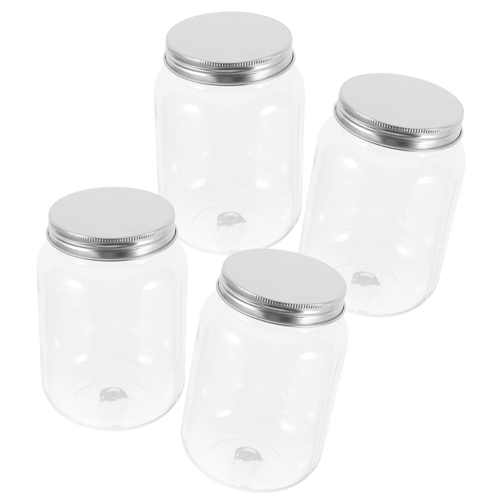 4Pcs Clear Plastic Jars Airtig - đánh giá và giá Food Storage Containers