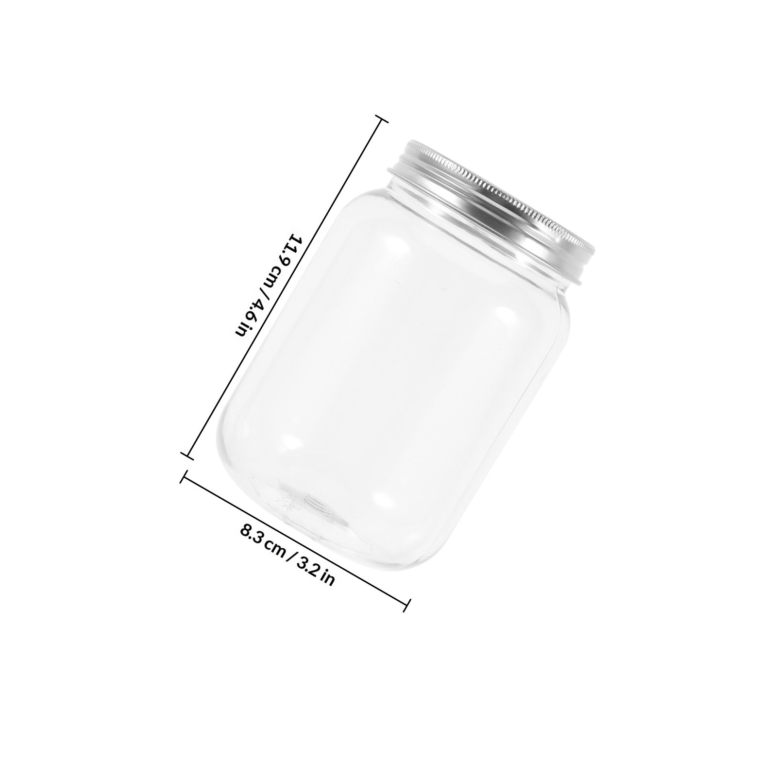 4Pcs Clear Plastic Jars Airtig - đánh giá và giá Food Storage Containers