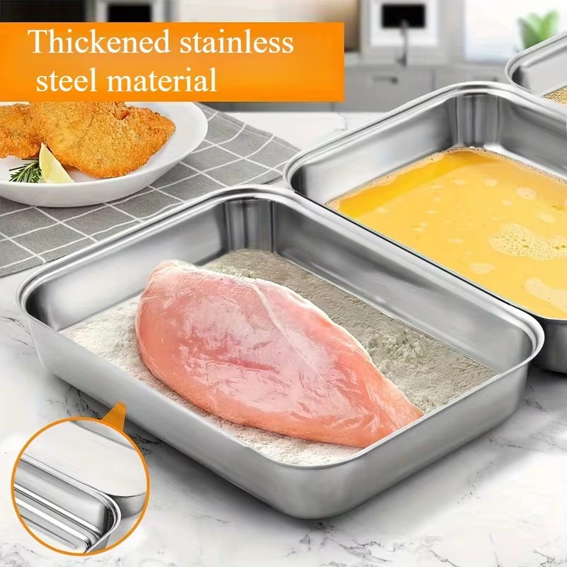3-Piece Stainless Steel Food S - đánh giá và giá Food Storage Meals