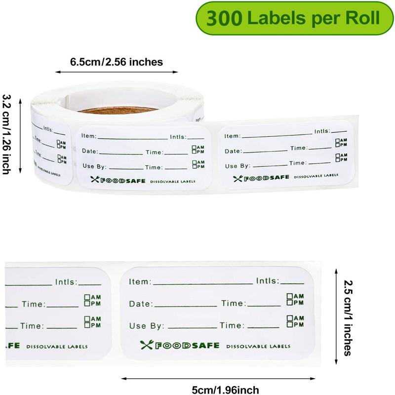 300/Chiếc Bảo Quản Thực Phẩm N - đánh giá và giá Food Storage Labels