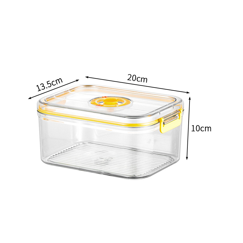 Vacuum Fresh-keeping Box Refri - đánh giá và giá Food Storage With Dividers