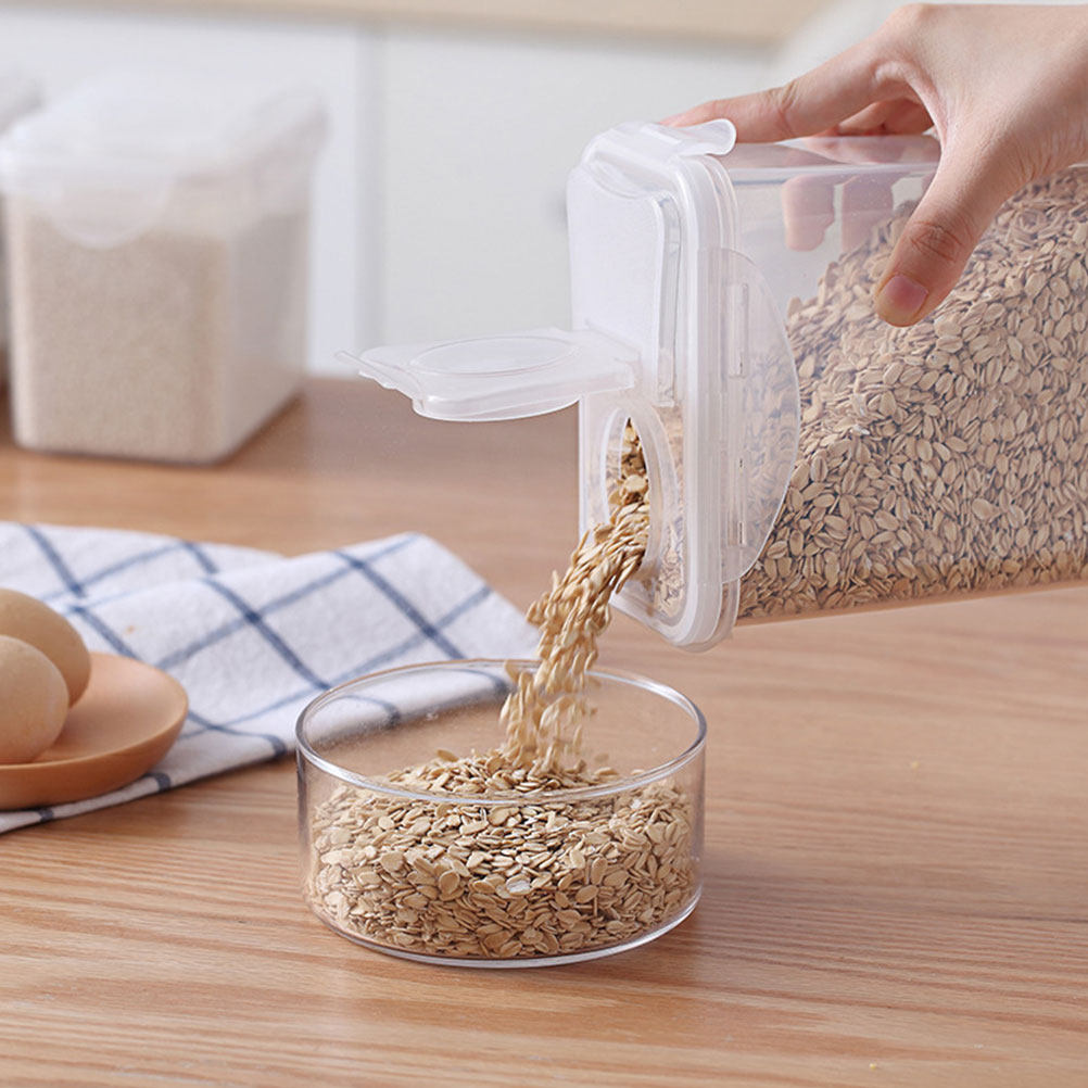 2Pcs Storage Jars Set Clear Pl - đánh giá và giá Food Storage Containers