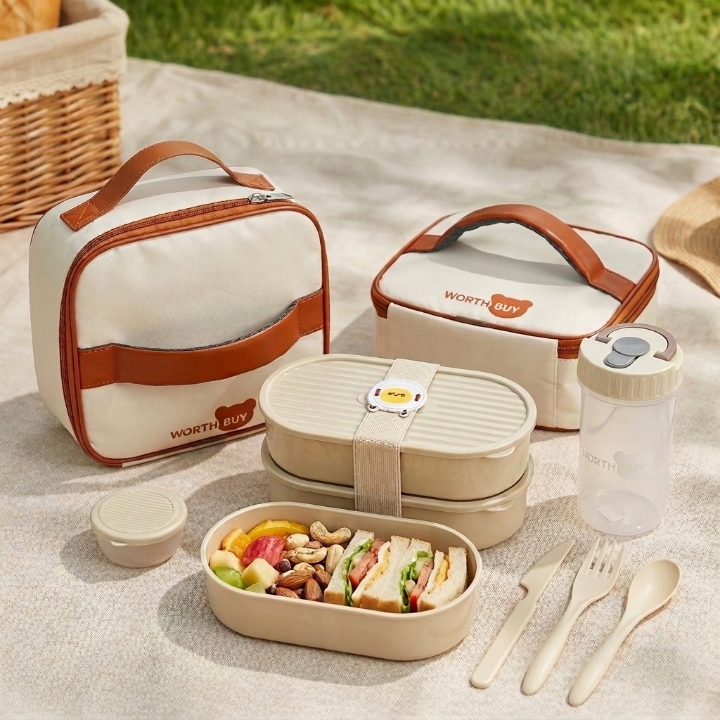 2Pcs/Set Reusable Plastic Lunc - đánh giá và giá Food Storage Oven Safe