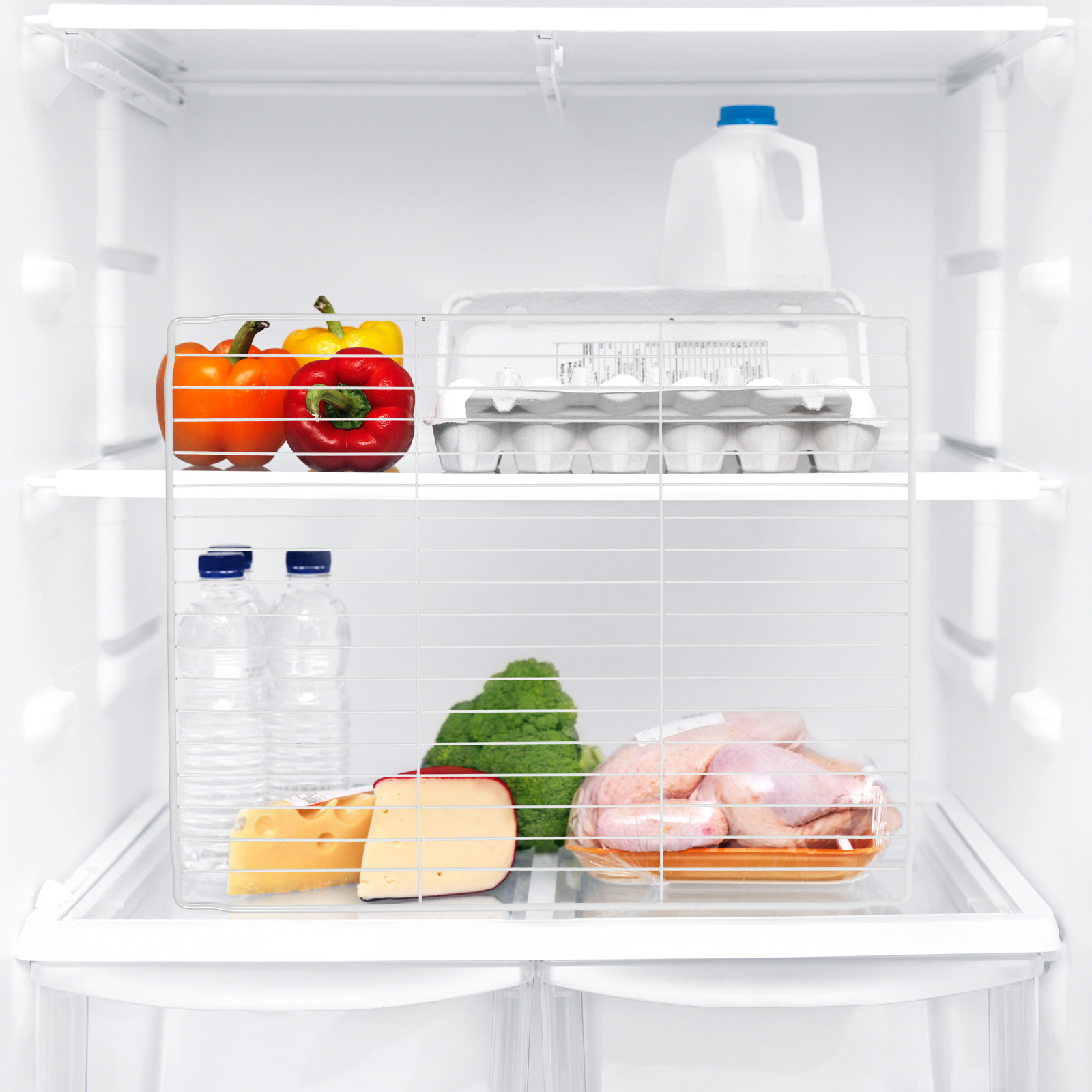 2Pcs Refrigerator Wire Divider - đánh giá và giá Food Storage With Dividers