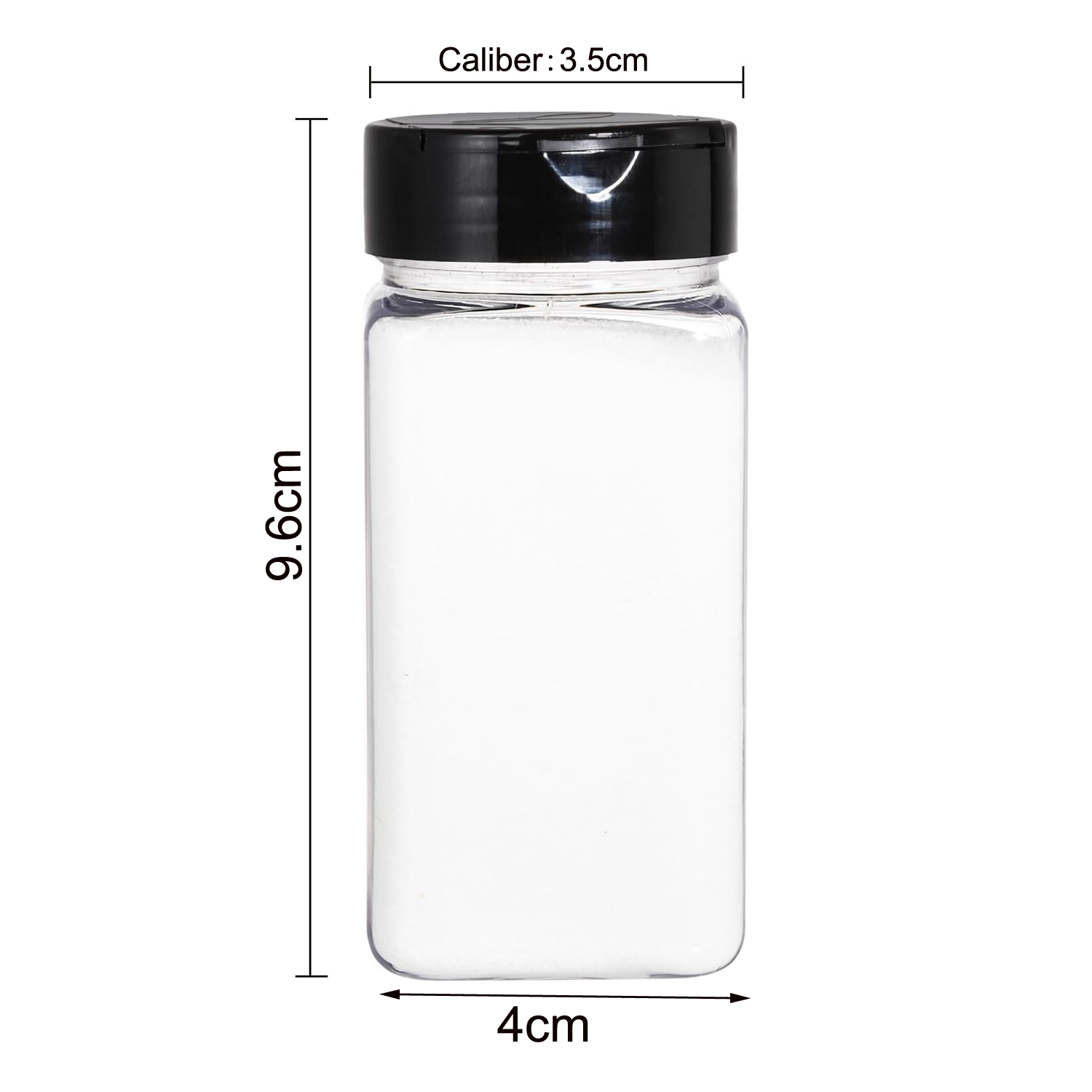 Square Large Plastic Spice Jar - đánh giá và giá Food Storage Meals