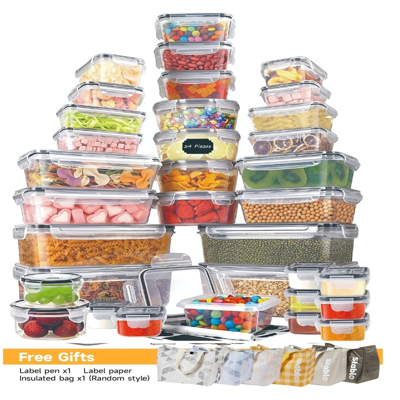 48PCS BPA-Free Food Storage Se - đánh giá và giá Food Storage Meals