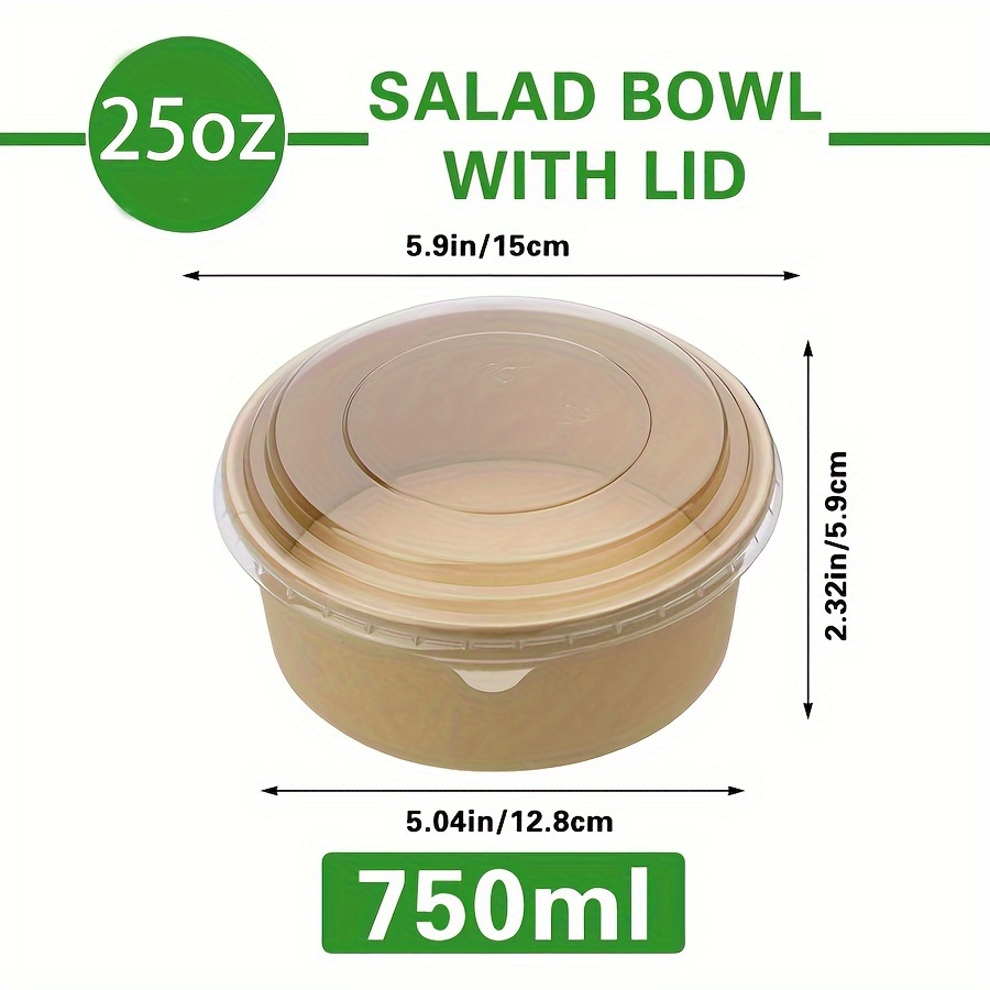 25Oz/750Ml 25/50 Pack Paper Bo - đánh giá và giá Food Storage Meals